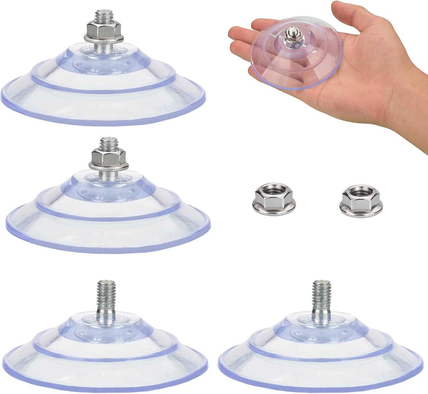 Upgraded Large Suction Cup with Screws 3.4