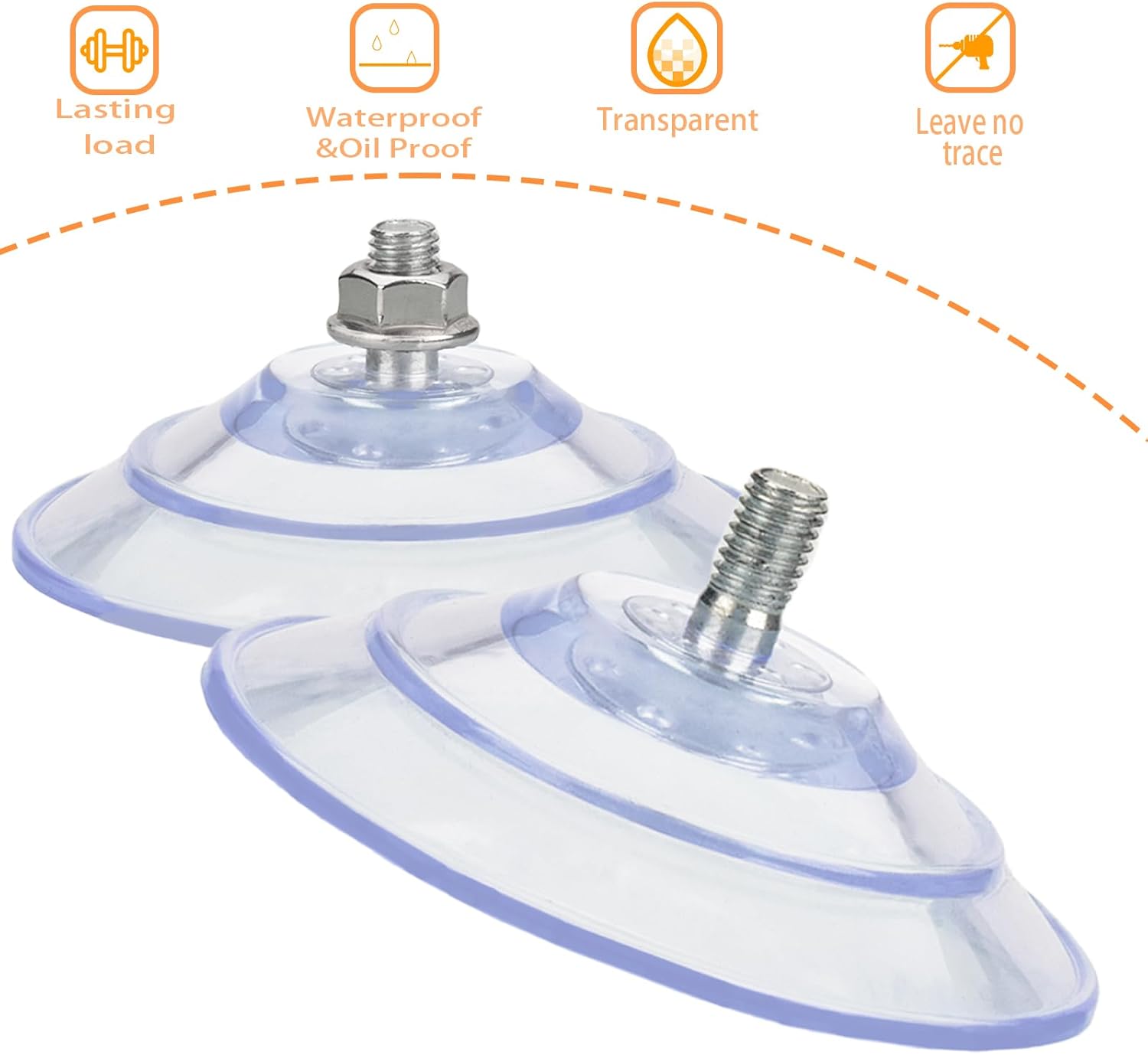 Upgraded Large Suction Cup with Screws 3.4