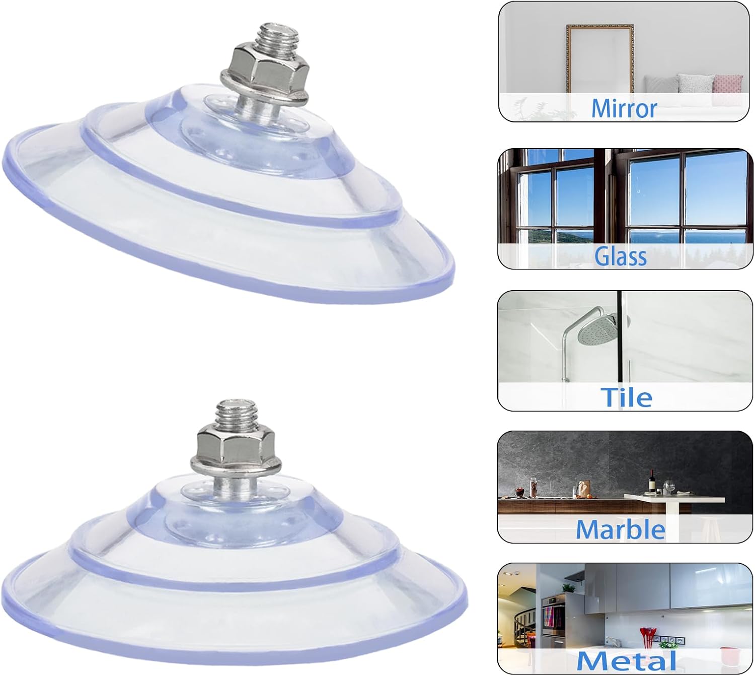 Upgraded Large Suction Cup with Screws 3.4
