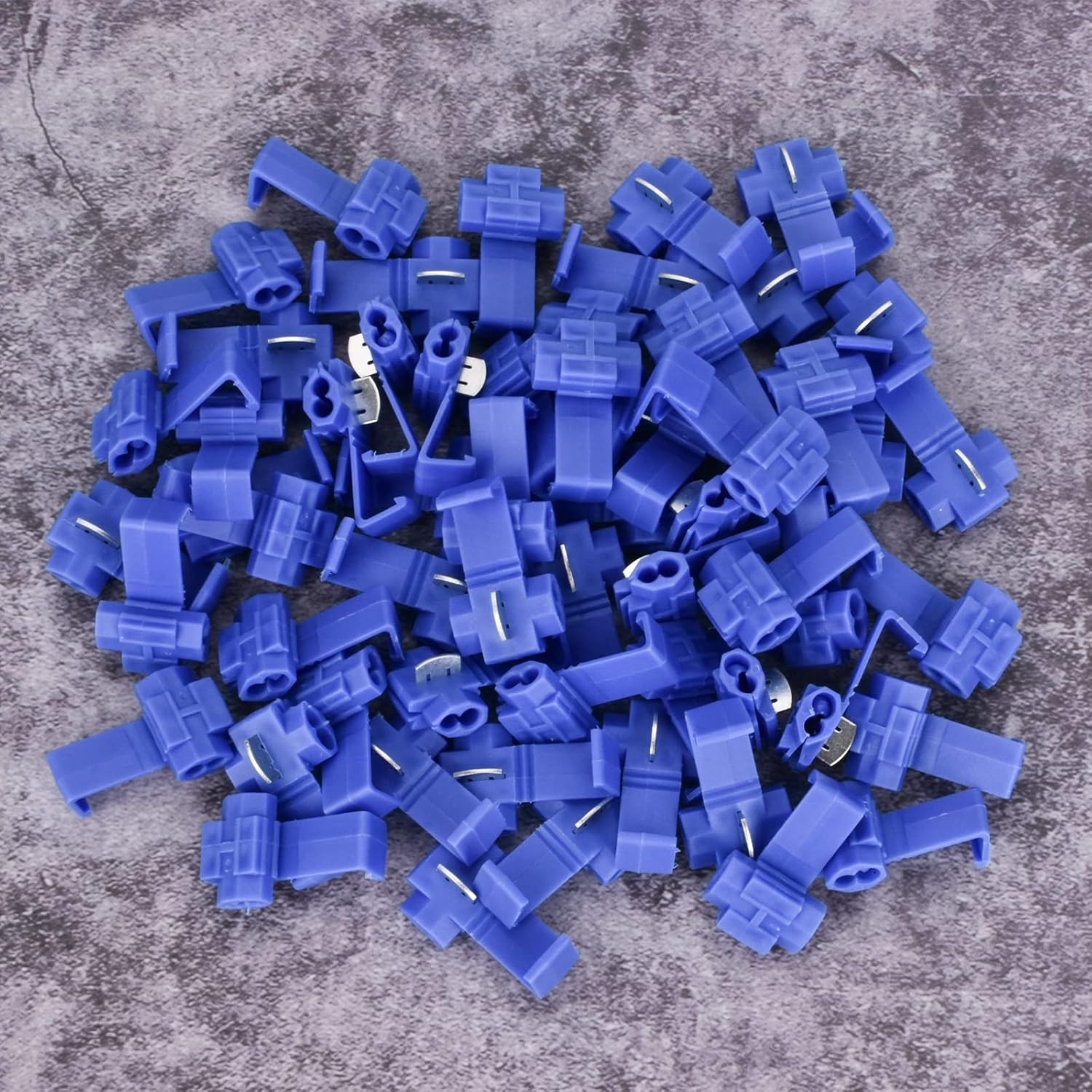 60Pcs Solderless Quick Splice Wire Connectors 18-14 AWG Splice Connector Snap Electrical Wire Connector Cold Pressed Insulated Electric Wire Splice Connectors - Image 5