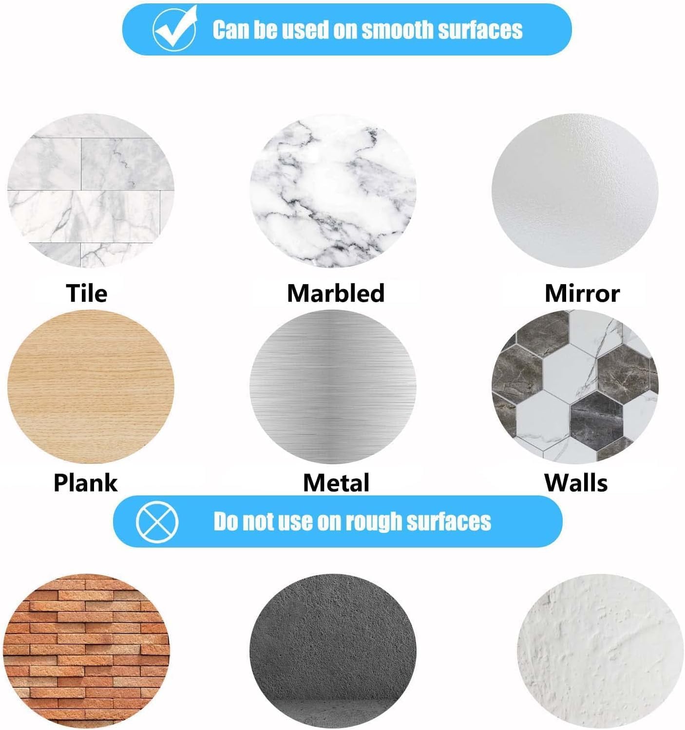 Suction Cup 65mm/2.5'' Glass Suction Pads Clear PVC Sucker Pads Suction Holder Without Hooks for Bathroom Wall Door Glass Window Car Shade (12 Pcs) - Image 7