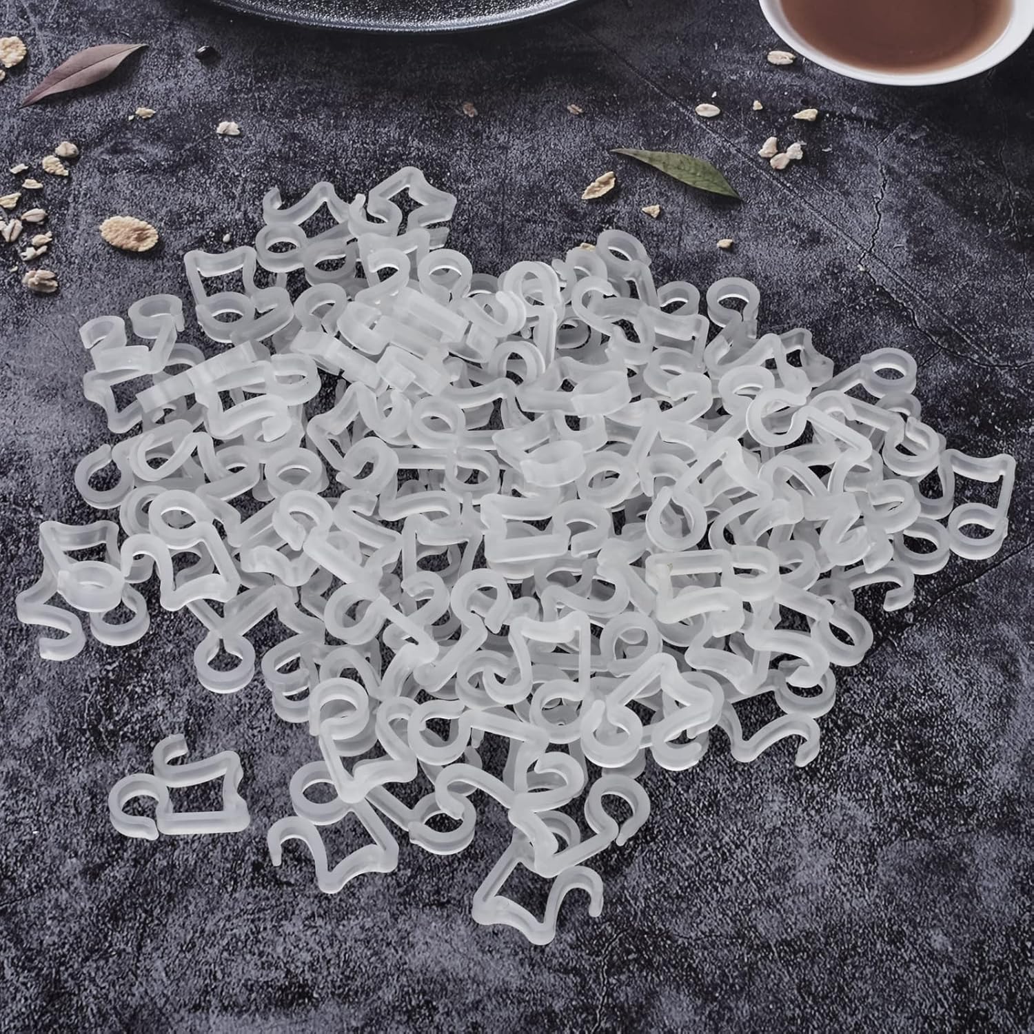 100 Pcs Outdoor Light Clips Hooks for Outdoor String Lights Gutter Clips for Hanging Christmas Village Accessories - Image 4