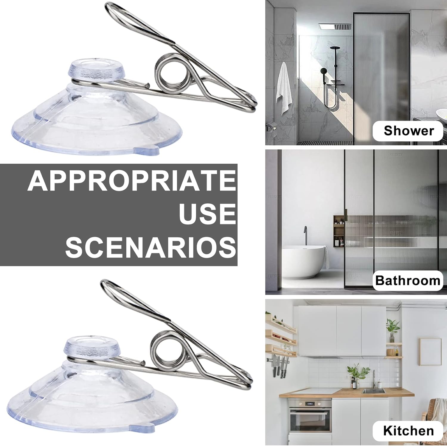 24Pcs Suction Cup Clips for Windows 2