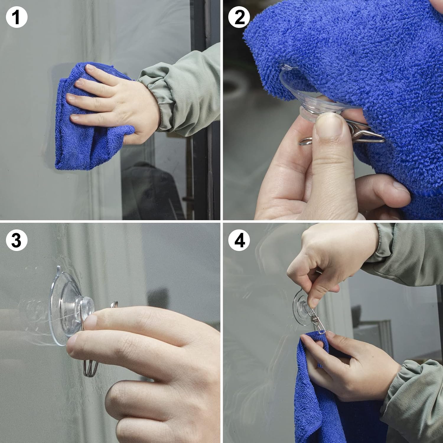24Pcs Suction Cup Clips for Windows 2