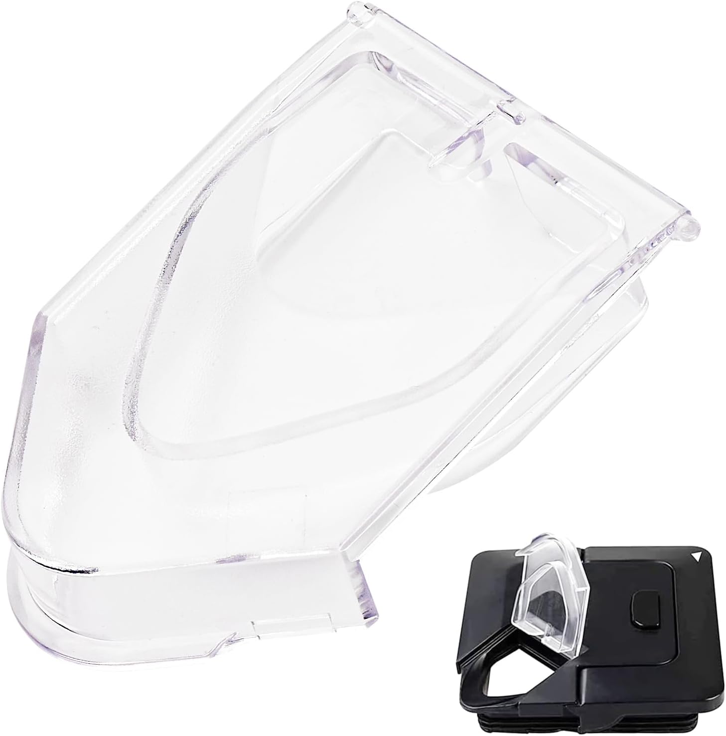 Pour Spout Cover for Ninja Blender Lid Replacement - 72 oz Pitcher Flap Spout Cover Replacement Parts for NJ600 BL610 BL740 BL700 - Image 1