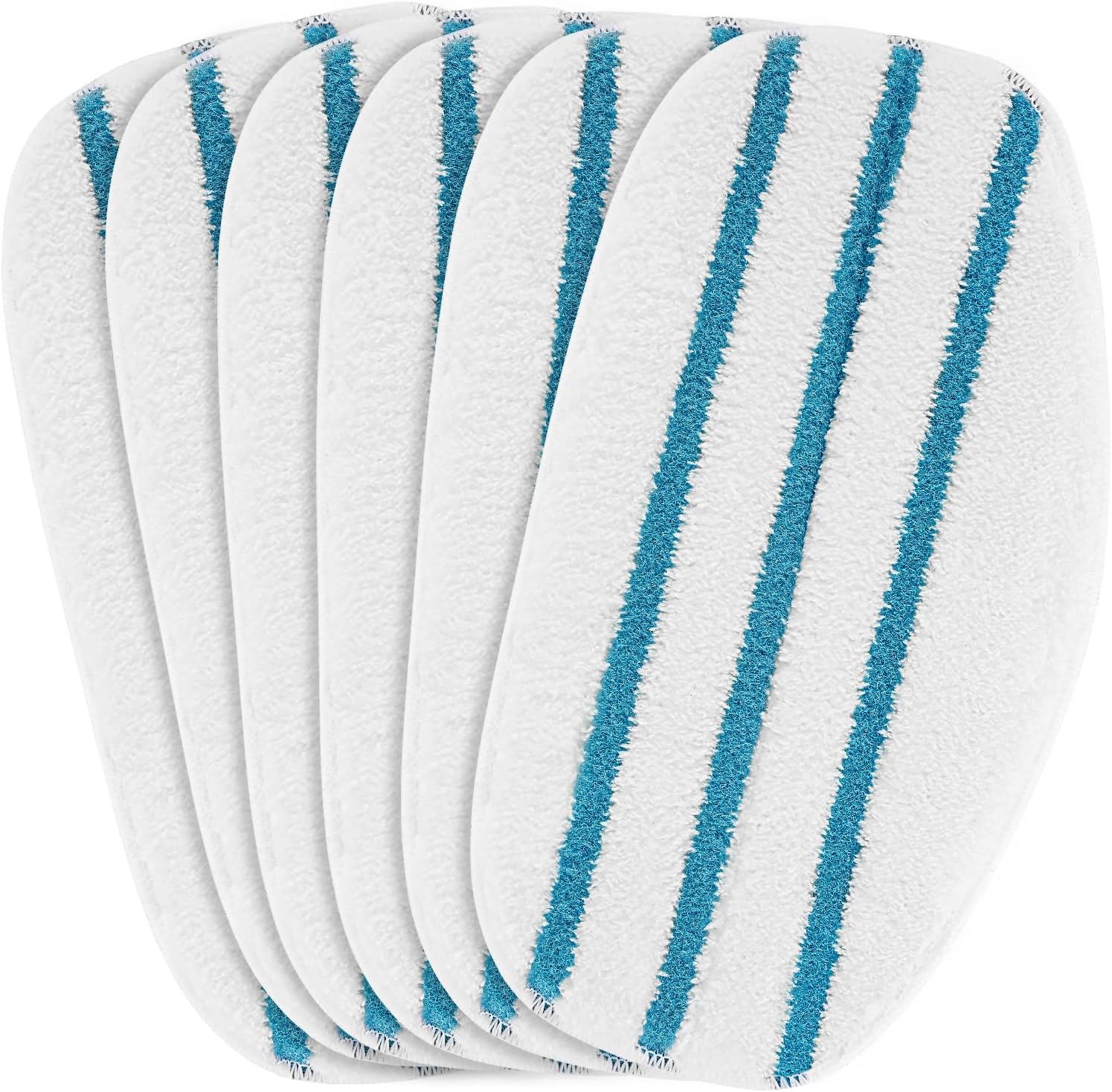 6 Pack Replacement Steam Mop Pads Compatible for PurSteam ThermaPro 10-in-1 - Image 1