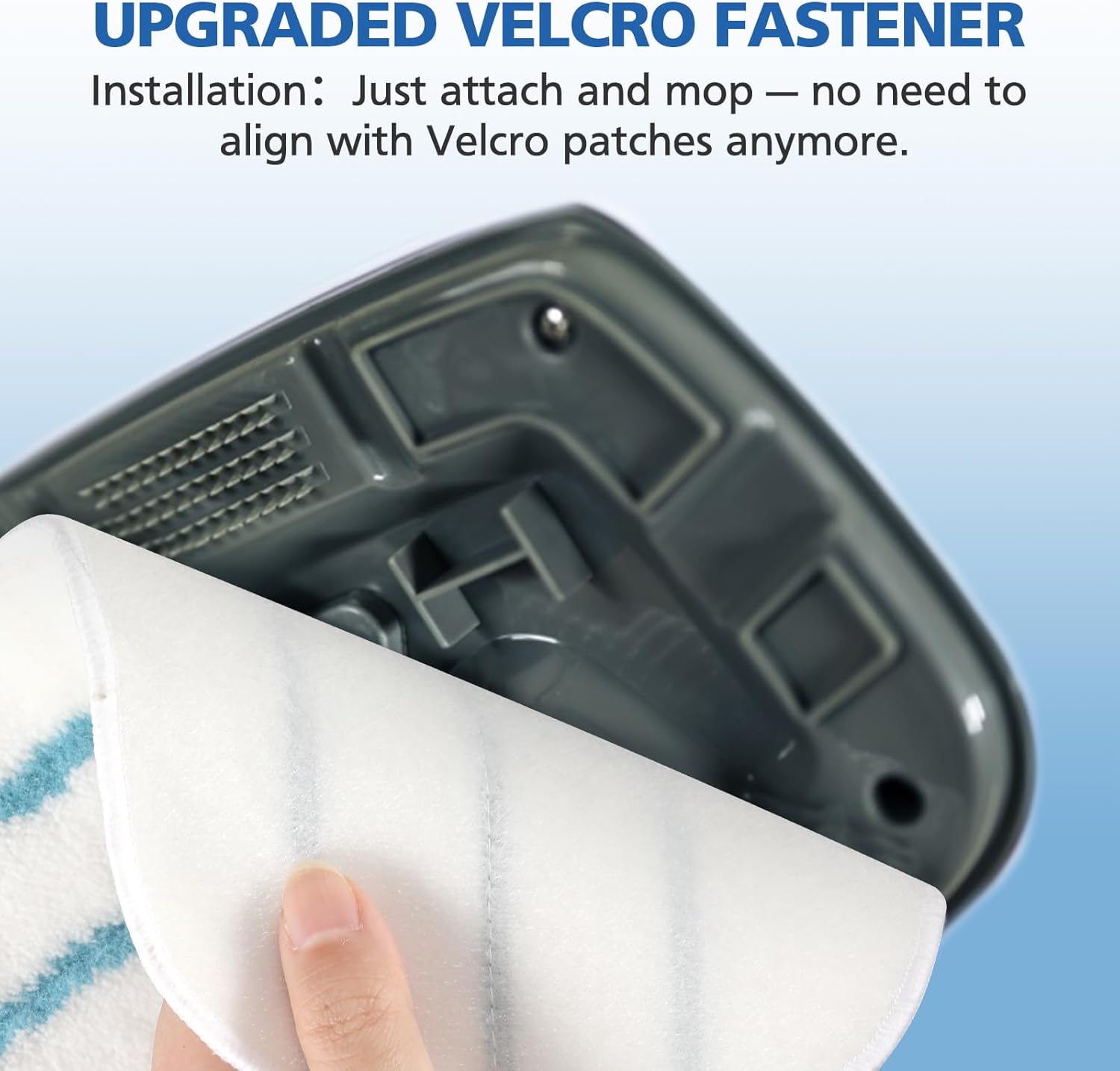 6 Pack Replacement Steam Mop Pads Compatible for PurSteam ThermaPro 10-in-1 - Image 5