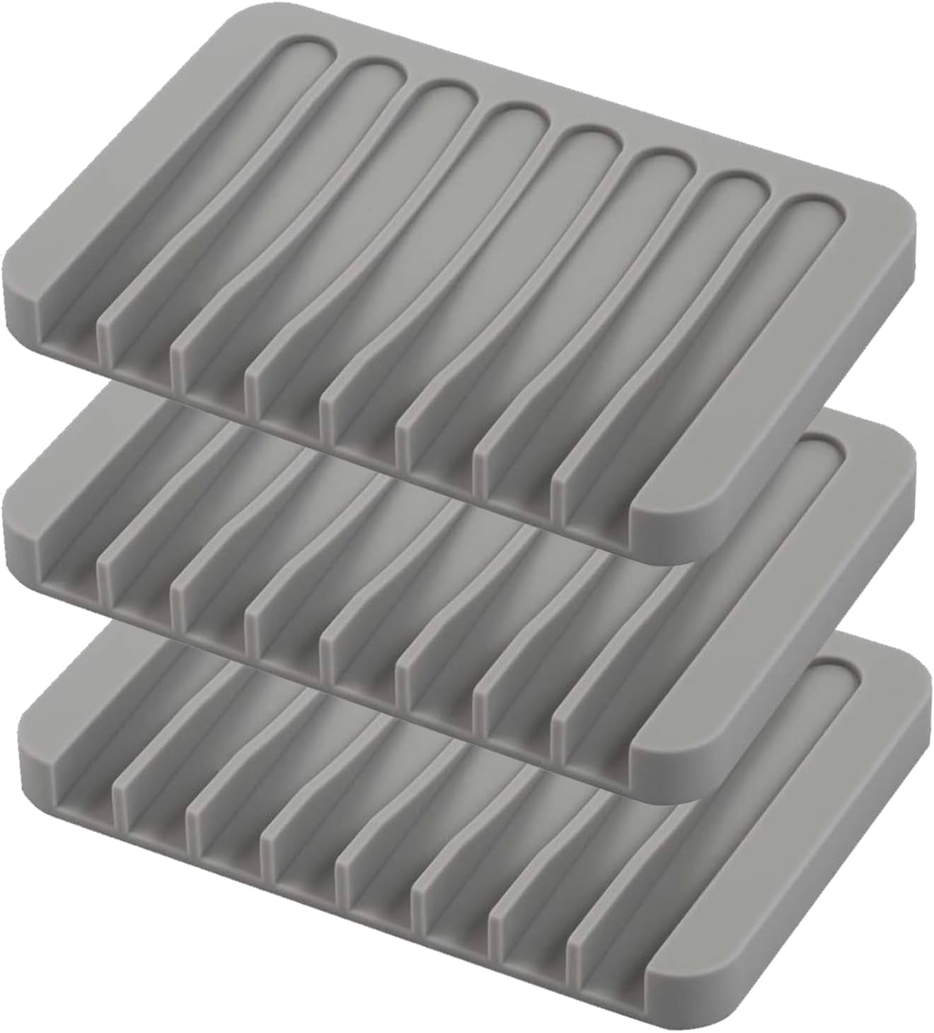 Soap Dish Holder for Shower, Self Draining Soap Tray for Bathroom, Extend Soaps Life and Keep Dry - Image 1