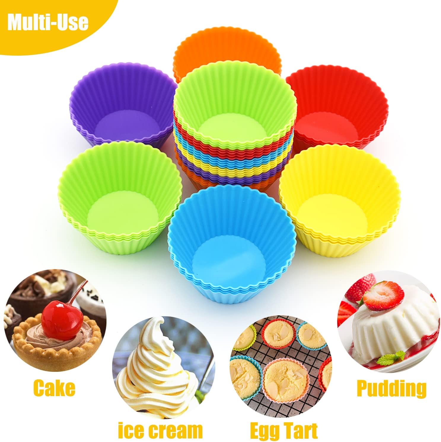 Cupcake Liners Standard Baking Cups Muffin Paper Cases - Image 7