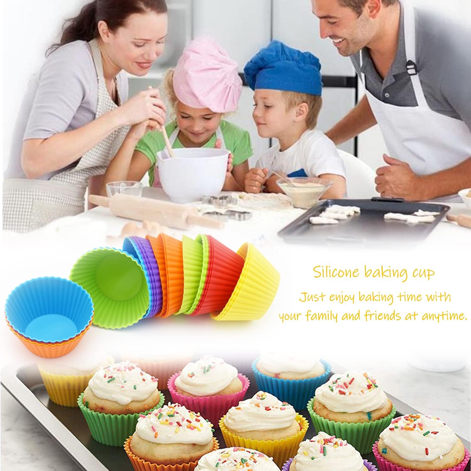 Cupcake Liners Standard Baking Cups Muffin Paper Cases - Image 8