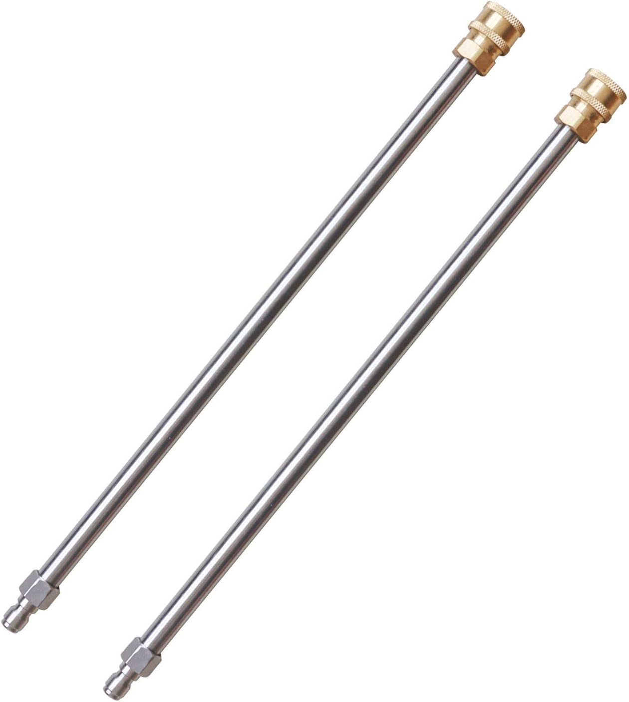 Pressure Washer Extension Wand, 17 Inch Stainless Steel with 1/4