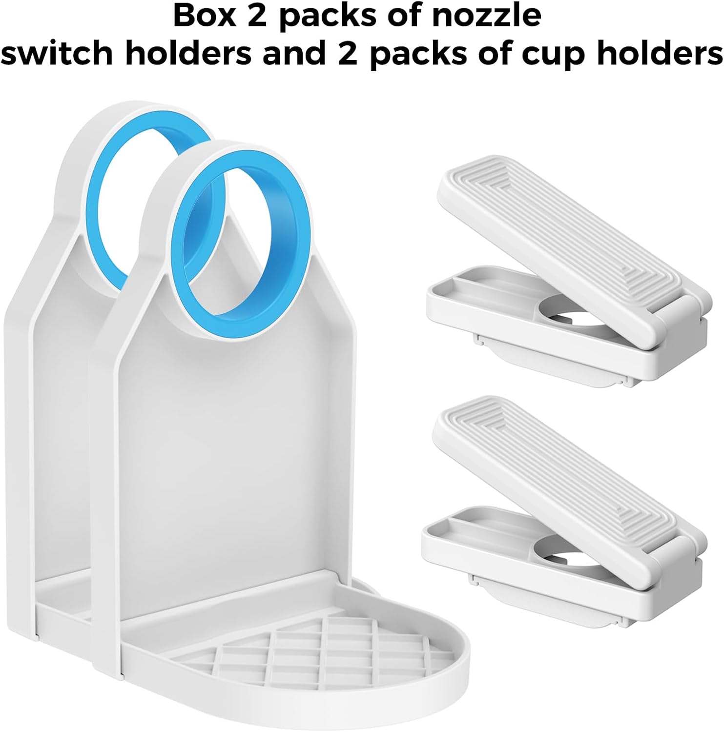 2 Pack Laundry Detergent Dispenser Cup Holder, Nozzle butt upgrade，Easily No More runny or Messy Laundry Detergent, Laundry Cup Holder and drip Tray Room Organizati and Storage - Image 6
