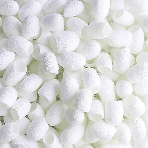 Petluno 100pcs Fresh Natural Silk Ball Cocoons Facial Cleanser Balls Healthy Skin Care Scrub Face Massage - Image 7
