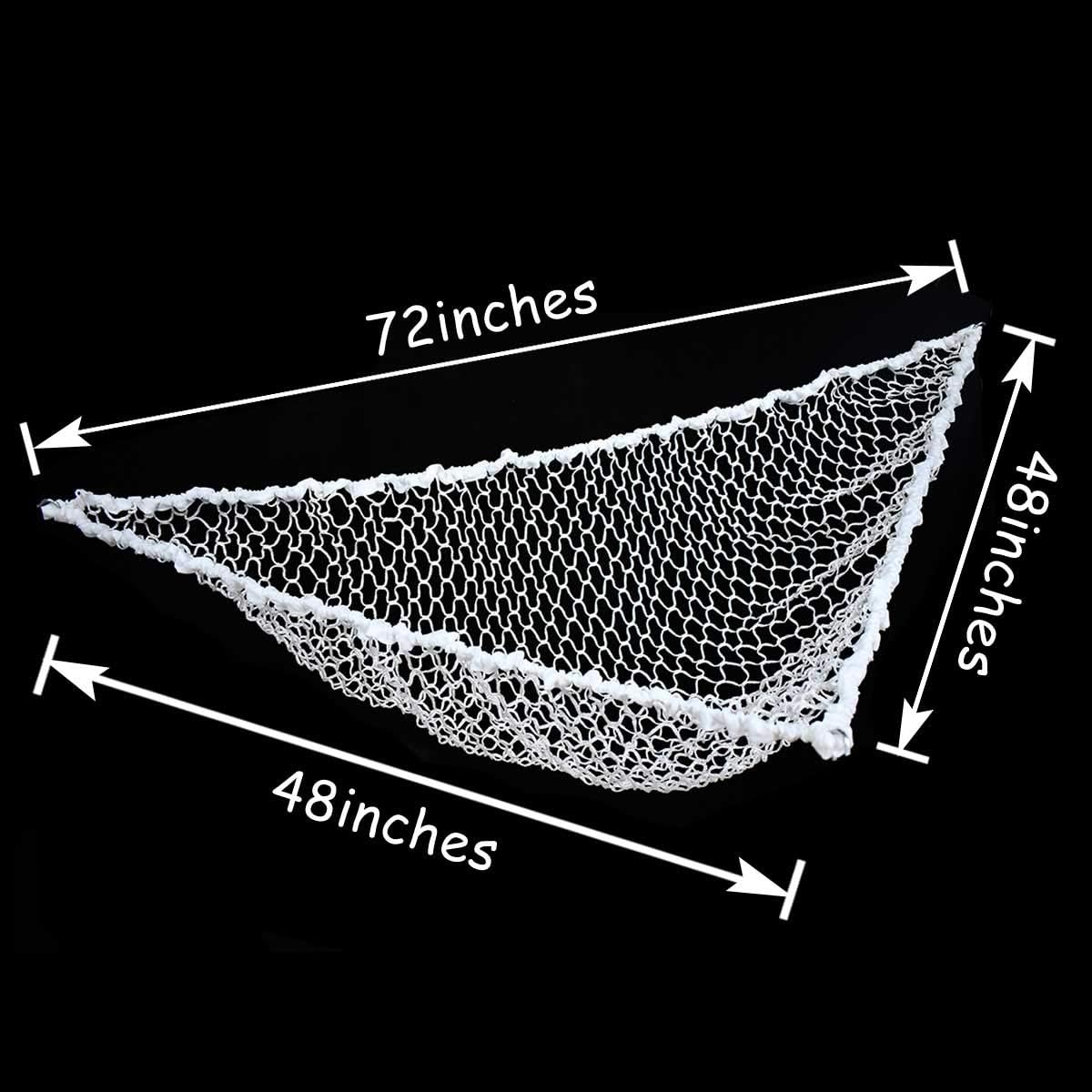Hammock Mesh Toy Net Stuffed Animal Toys for Kids Jumbo Large Storage Pet Corner Animals Wall Hanging Organizer Christmas Gift (White) - Image 6