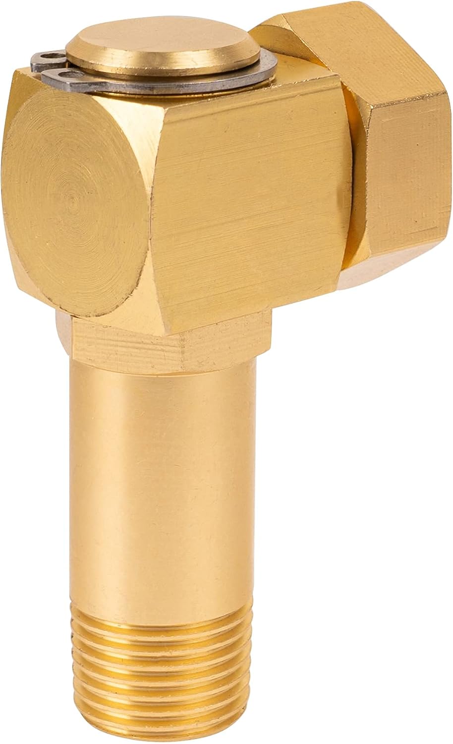 Garden Hose Adapter, Brass Replacement Part Swivel, Hose Reel Parts Fittings - Image 4