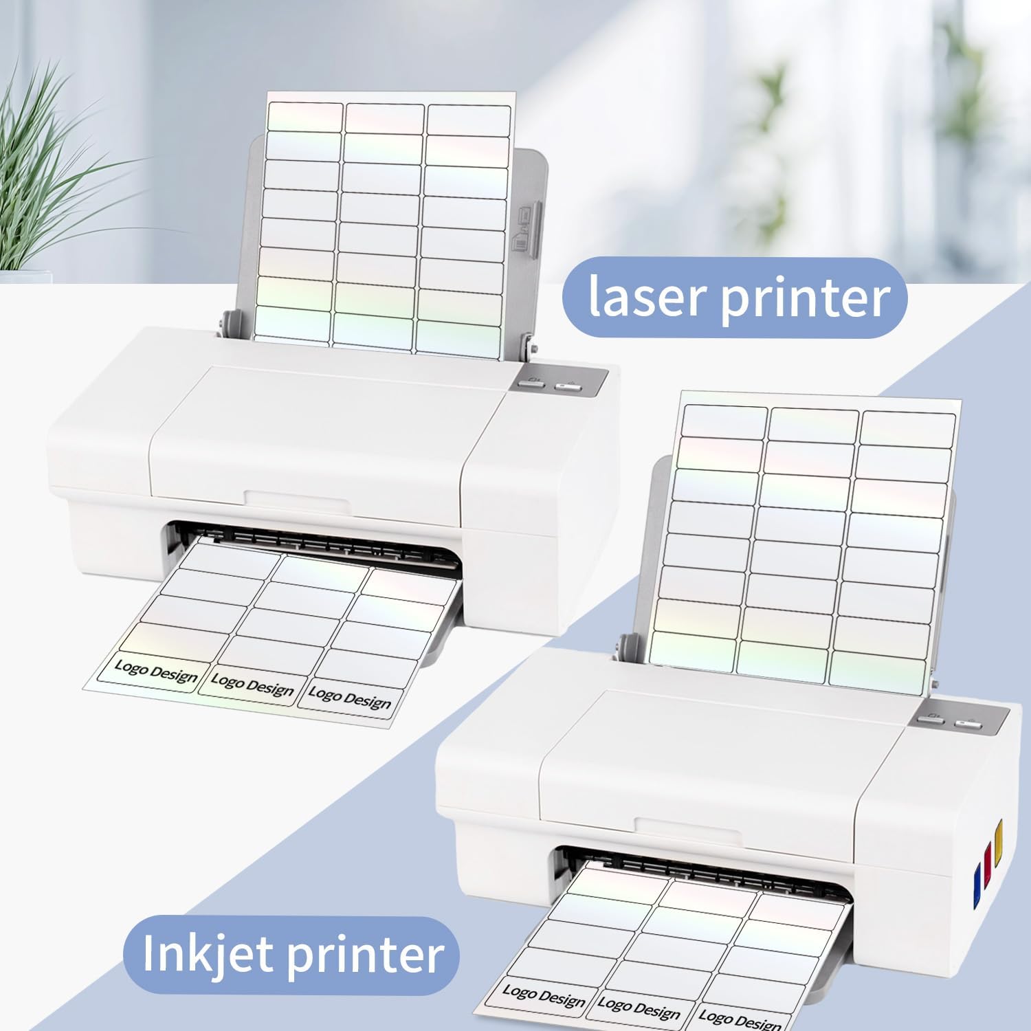 STARLIBOO Transparent Stickers Labels -1