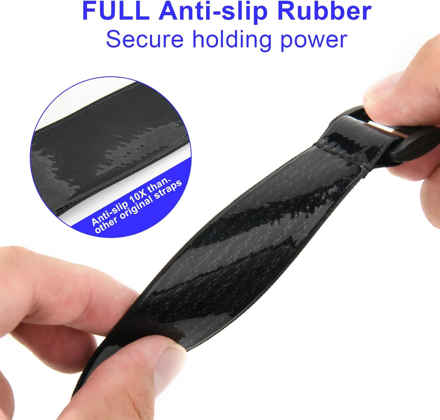Cinch Straps with Anti-Slip Silicone Strips, 1 x 14