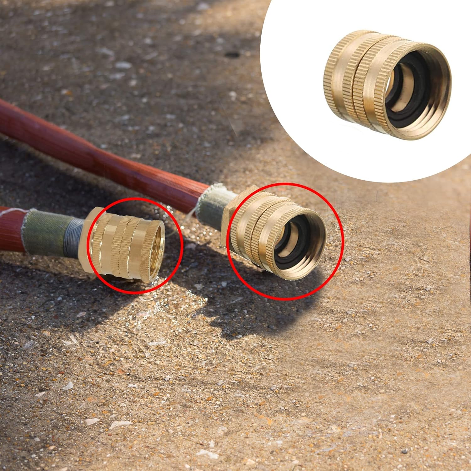 Garden Hose Adapter + Nozzle Twist and Nozzle Jet - Image 5