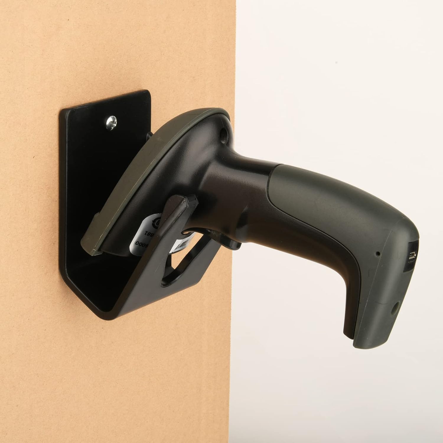 Universal Barcode Scanner Holder, Barcode Scanning Holder, Barcode Reader Holder Rack Bracket, Support Wall Mount/Suspension, Fit for Most Scanner Barcode Scanners (Style A: 90 x 68 x 75 mm) - Image 3