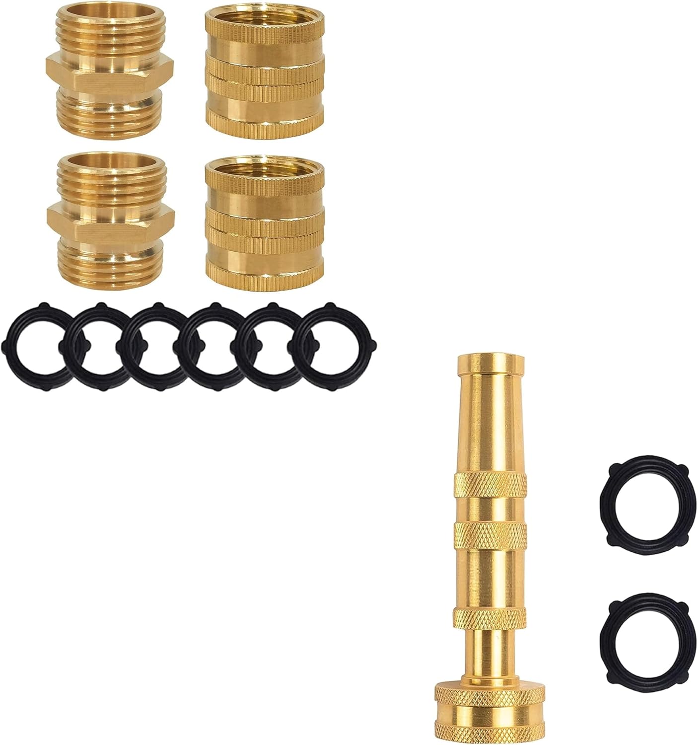 Garden Hose Adapter + 4