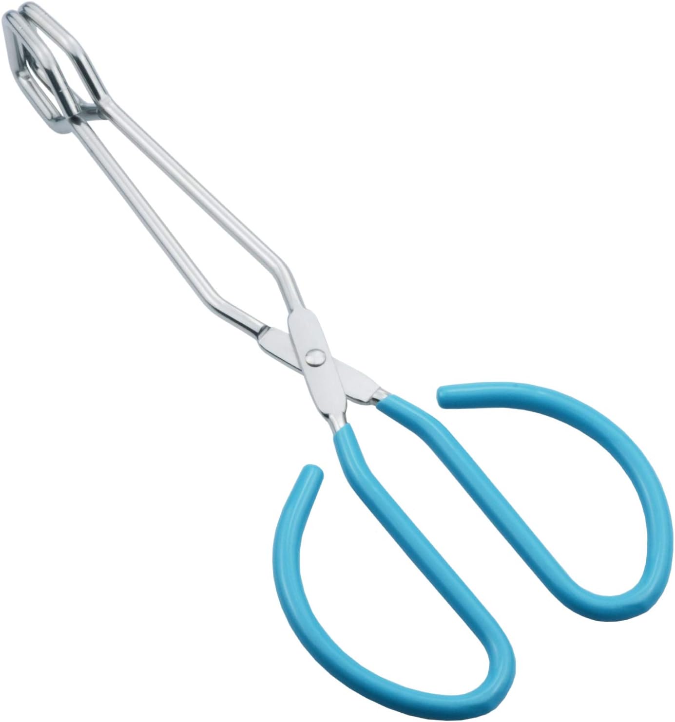 Kitchen Scissor Tongs 10-Inch with Comfort-Grip Handle Heavy Duty Stainless Steel Scissor Cooking Tongs - Image 1