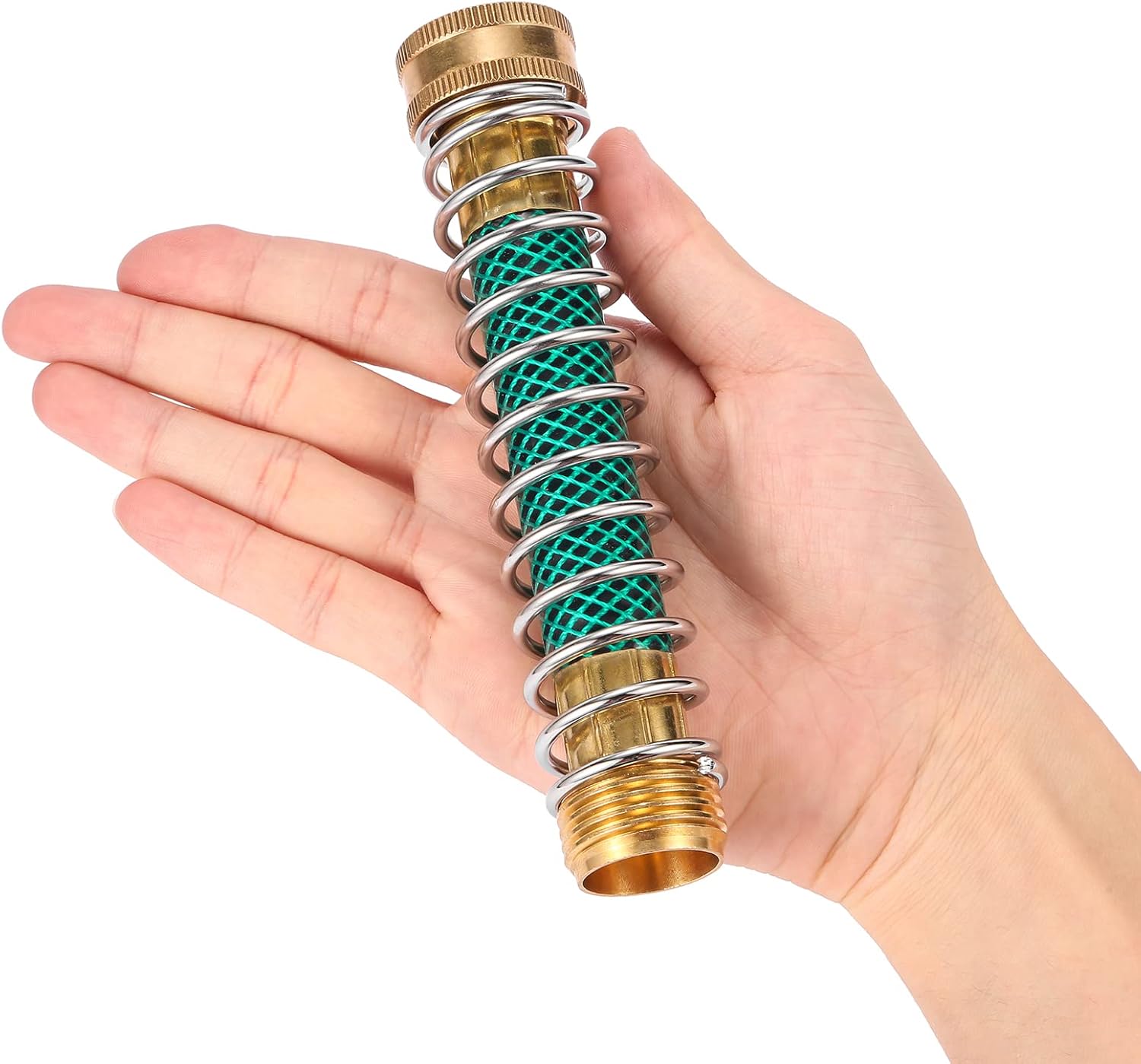 Garden Hose Extension Adapter, Hose Kink Protector with Coil Spring, 2 Pack - Image 6