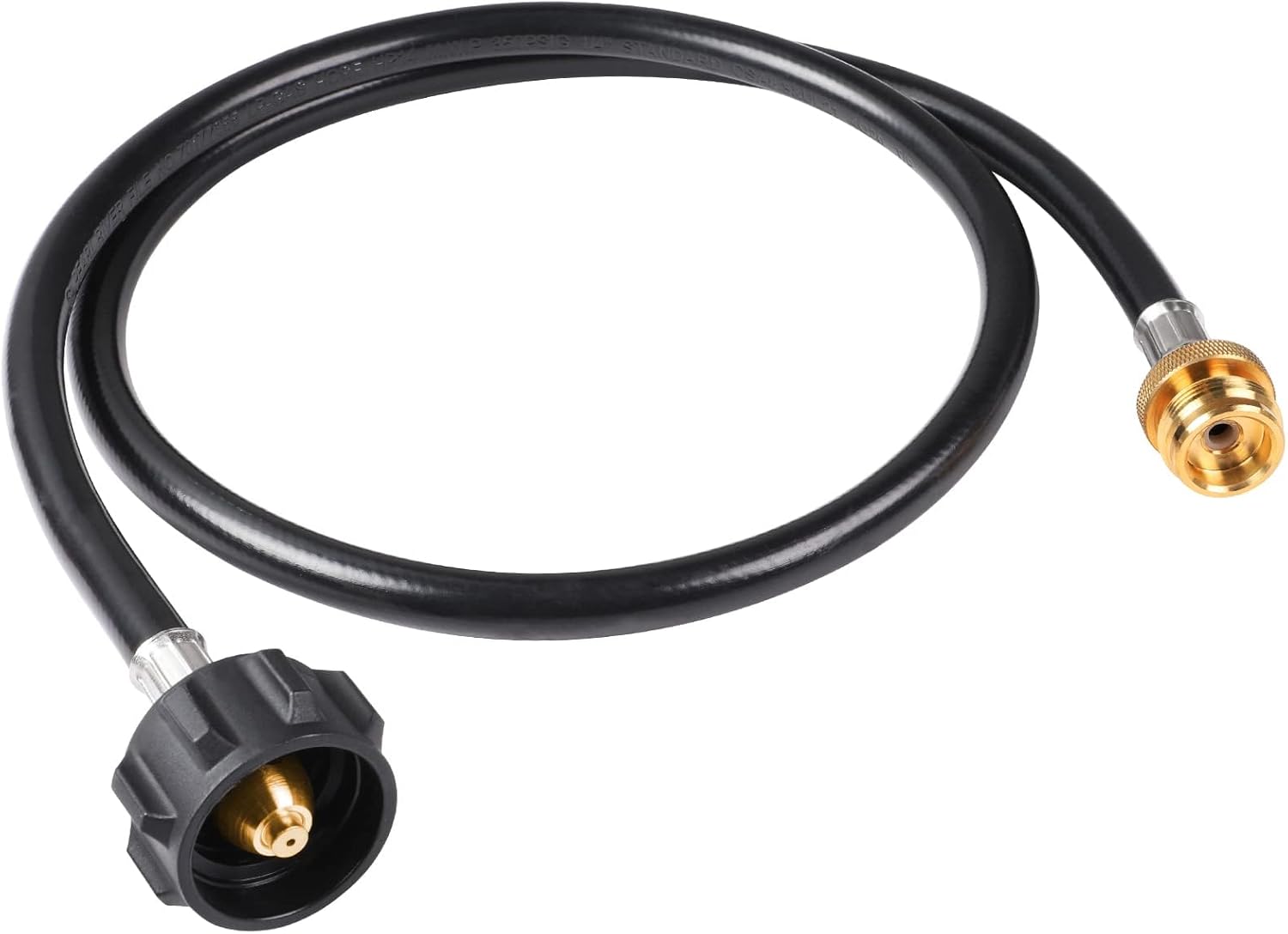 4 FT Propane Hose Adapter for Buddy Heaters, Coleman Camping Stoves, Blackstone 17