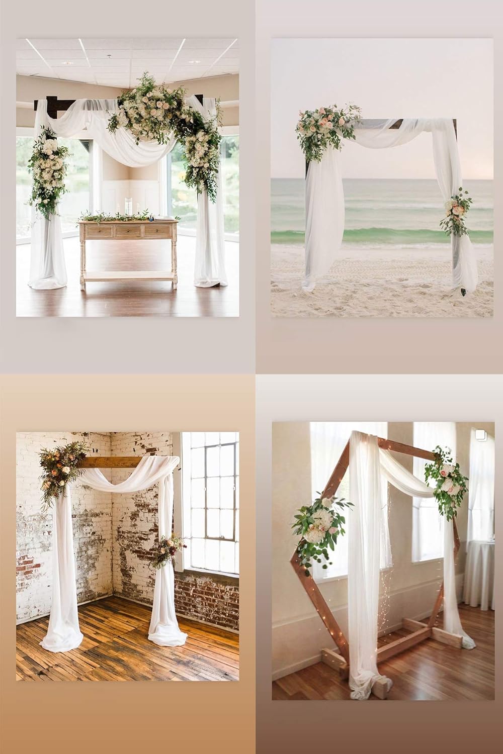 Wedding Arch Draping Fabric 1 Panel 29