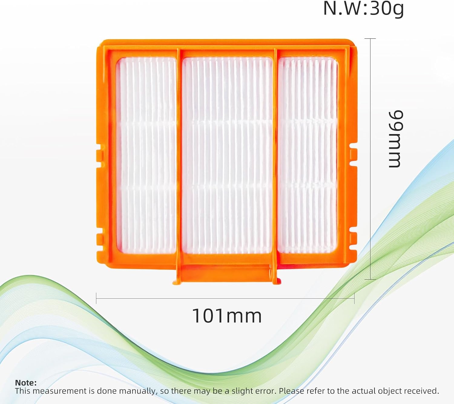 6 Pcs Replacement Pre-Motor Filter Compatible for Shark AV251WAXUS AV2511AE AV2501S AV2501AE RV2610WA UR2500SR UR250BEOUS AI Ultra Vacuum Robots Saver Kit Alternative to Part NO. XPRFRV2500 - Image 4