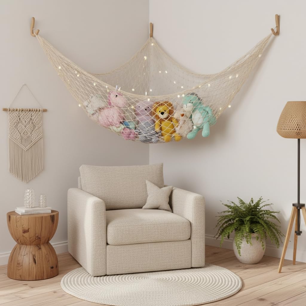 Fish Net Decorations for Party - 2PCS 39.37 * 78.74 in Fishing Net Decoration Netting for Wall Photo Hanging Nautical Fishnet Table Runner Decorative Ocean Theme Birthday Party Rope Nets - Image 5
