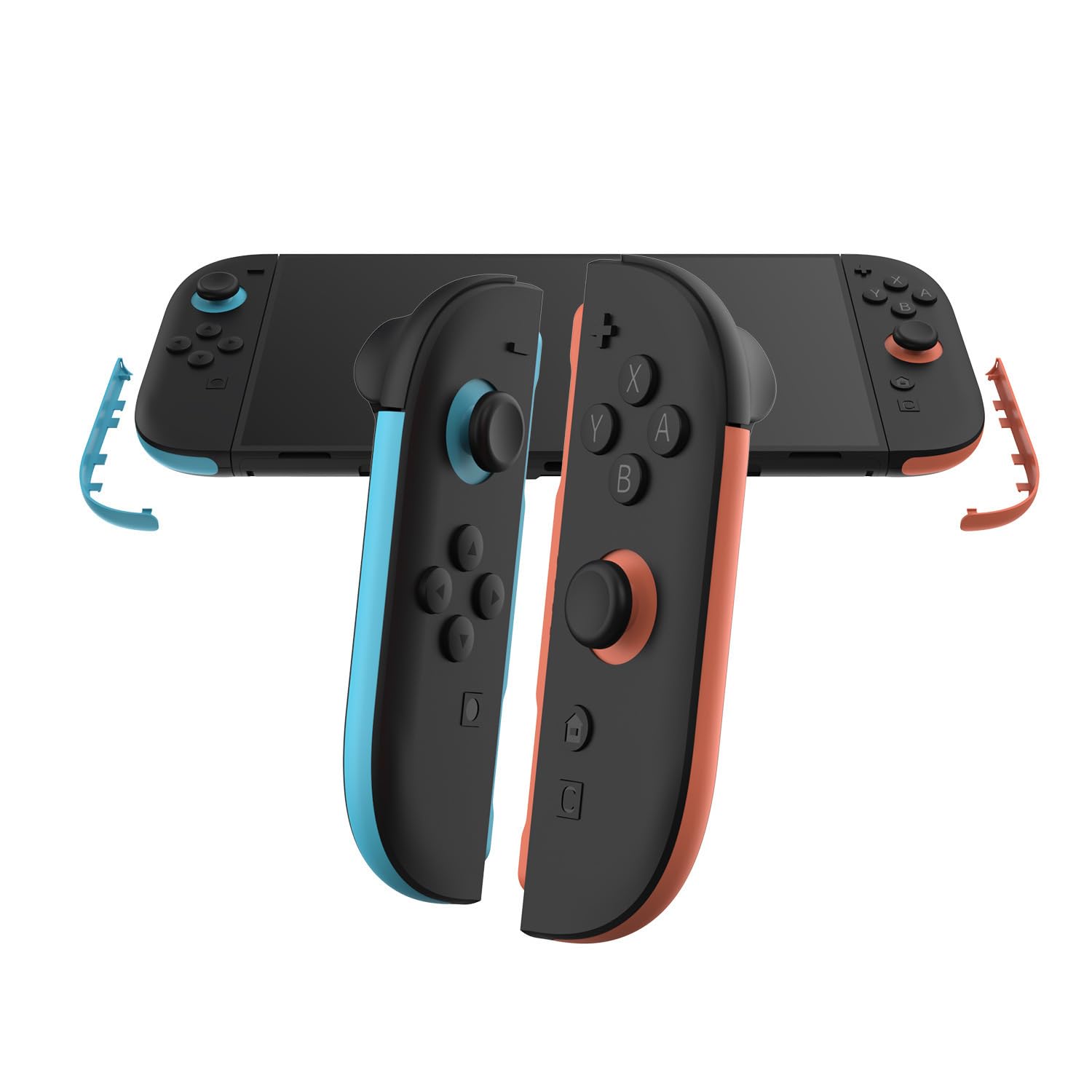 2 packs Left&Right Replacement Decorative Component Strip Comaptible with NS Switch 2 Joycon Controller - Image 3