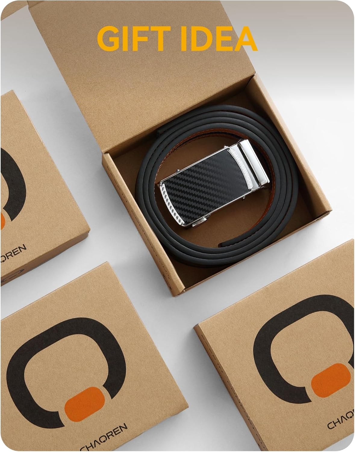 Ratchet Belts Men, 1 3/8