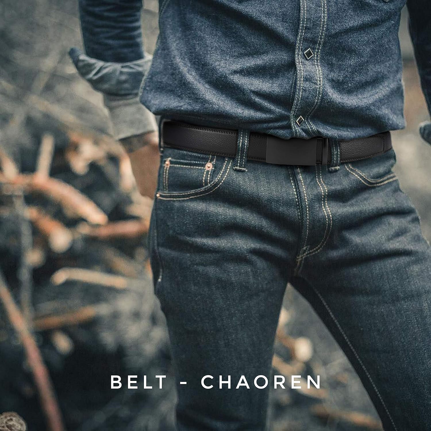 Ratchet Belts Men, 1 3/8