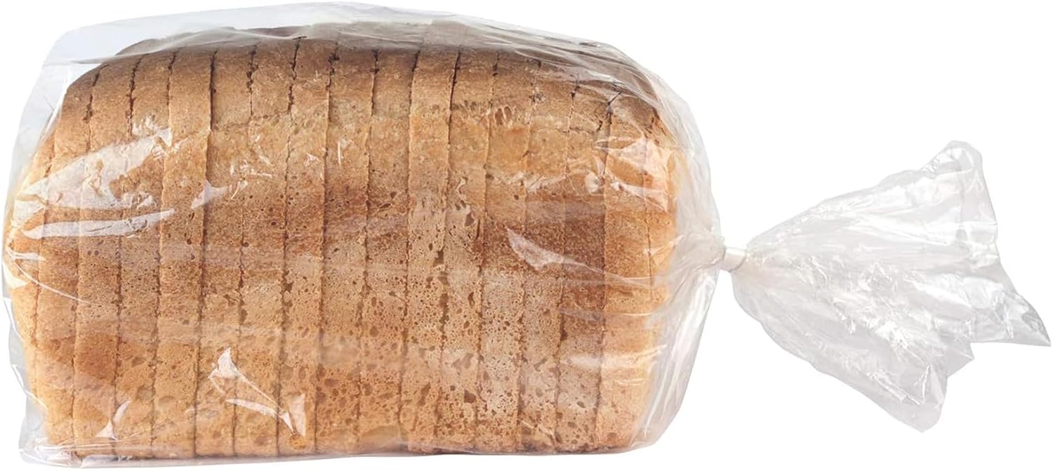 Bread Bags With Ties,100 Pieces 18x4x8 Inches Reusable Plastic Loaf Storage Bags for Homemade Bread Gift Giving - Image 3