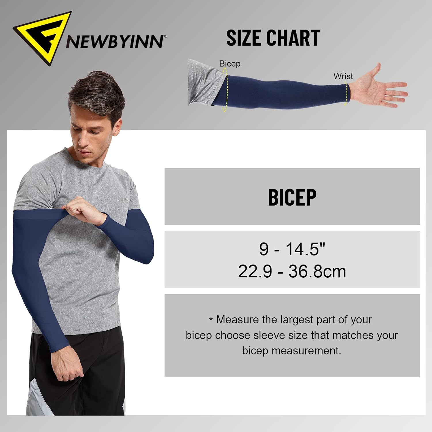 Arm Sleeves for Men Women Youth, UV Sun Protection, Tattoo Cover Up, Cooling, Compression Sports Sleeve - 2 & 4 Pairs - Image 2