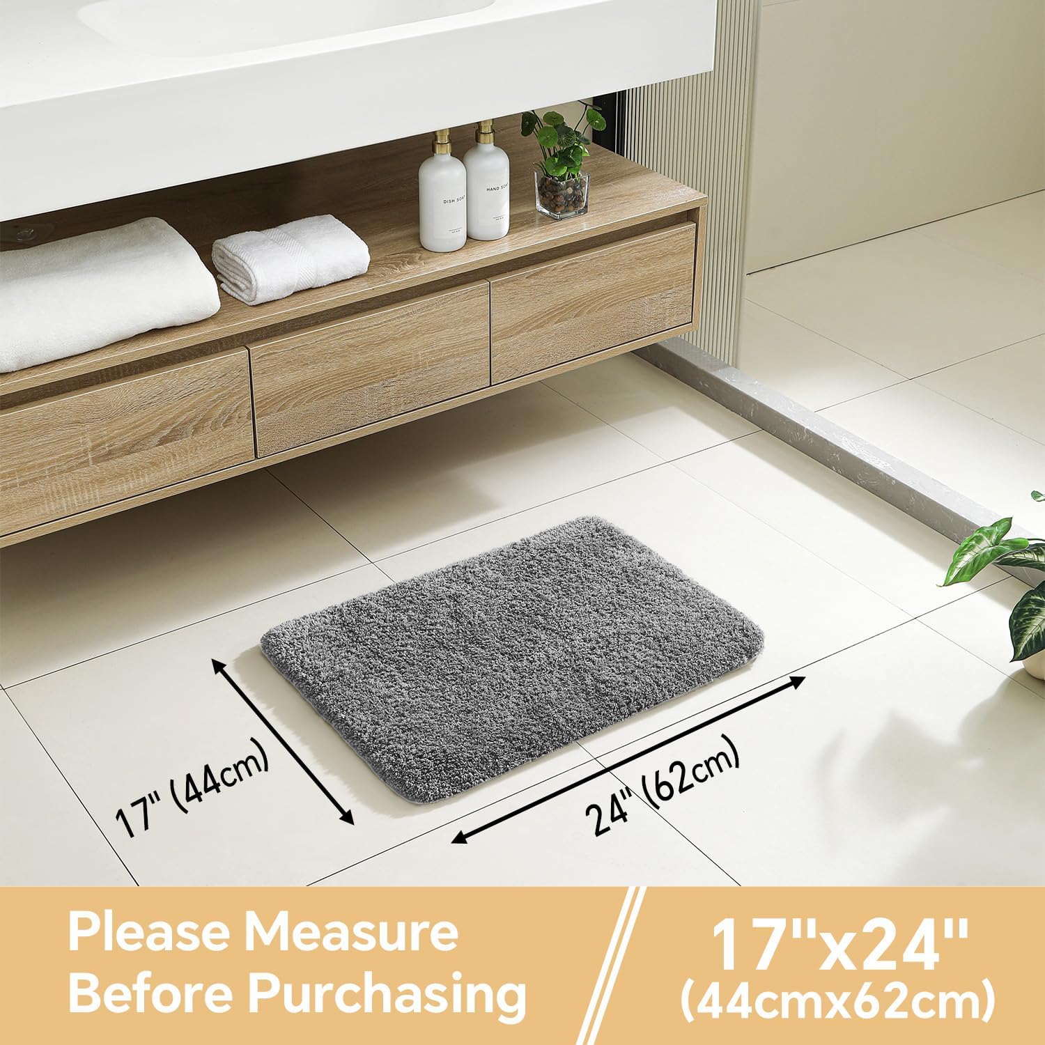Gray Bath Mat 17