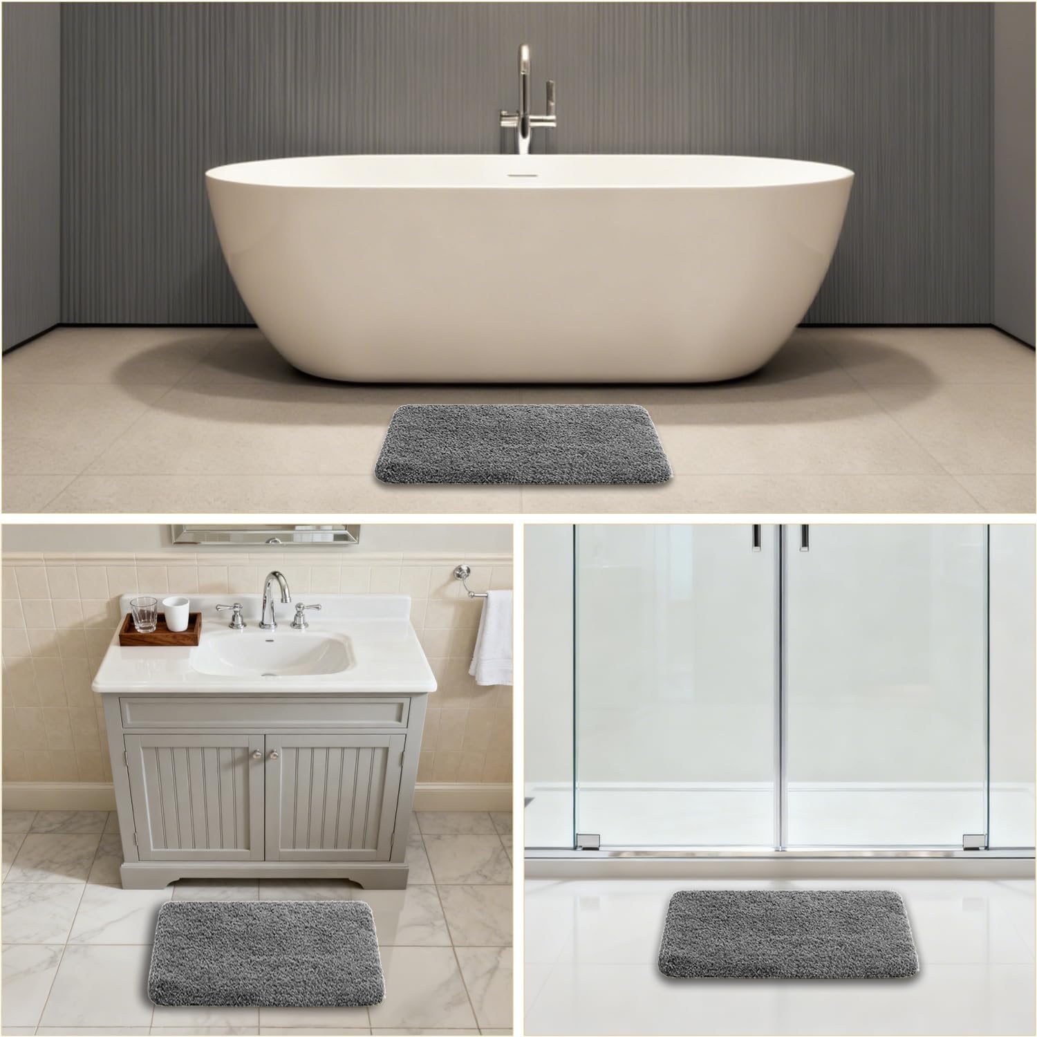 Gray Bath Mat 17