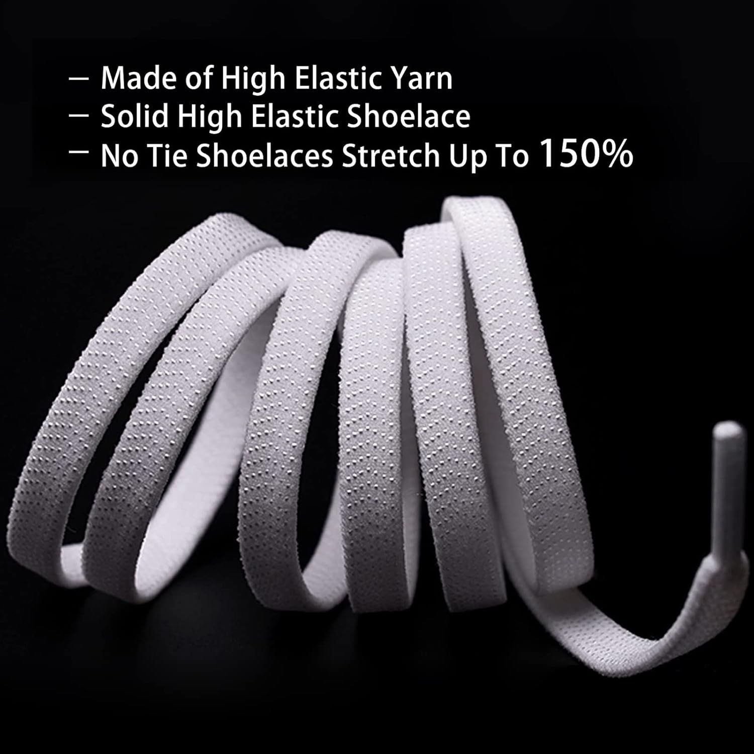 No Tie Shoe Laces for Kids and Adults, Tieless Elastic Shoelaces for Sneakers - Image 3