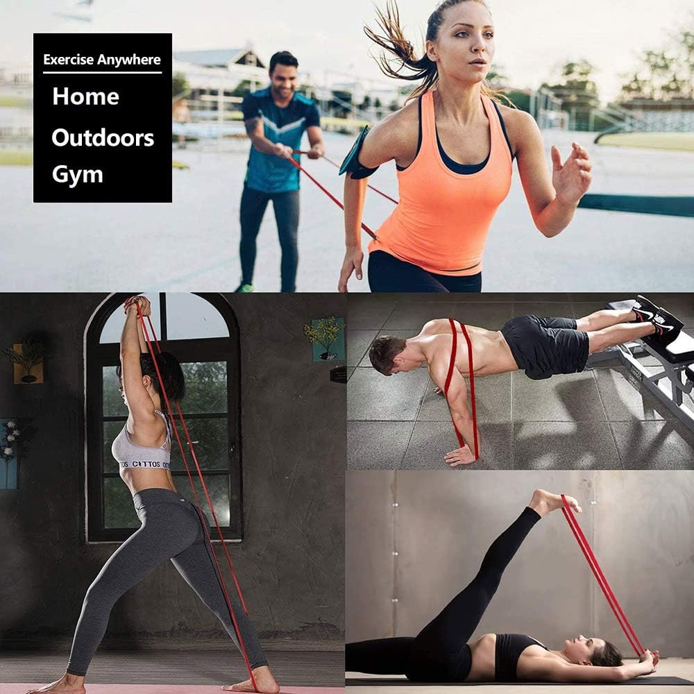 Pull-Up Bands Resistance-Bands Exercise-Bands - Pull up Assistance Bands Workout Bands Resistance for Women Long Resistance Bands Resistance Loop Bands Perfect for Gym Home or Travel - Image 4
