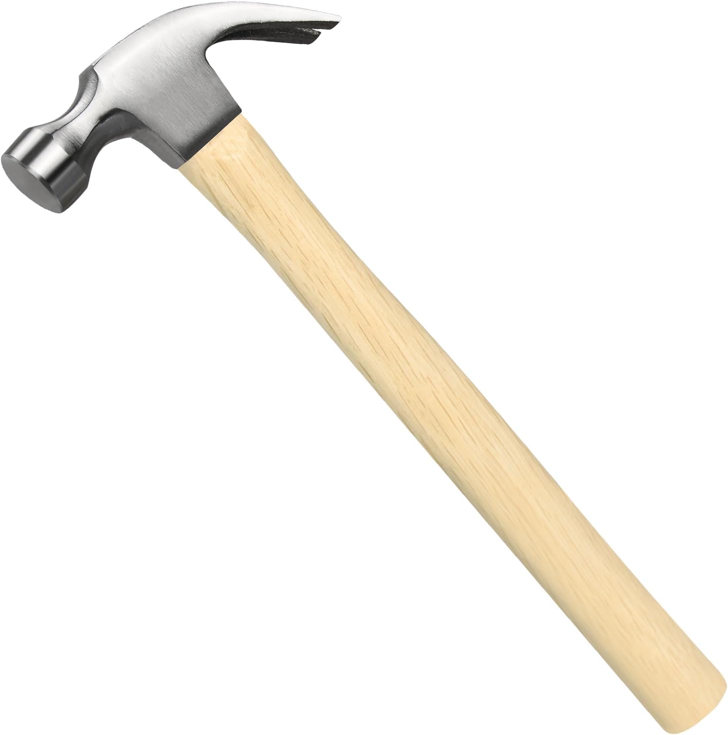 16oz Claw Hammer, General Purpose Claw Hammer with Wooden Handle & Forged Steel Head - Image 1