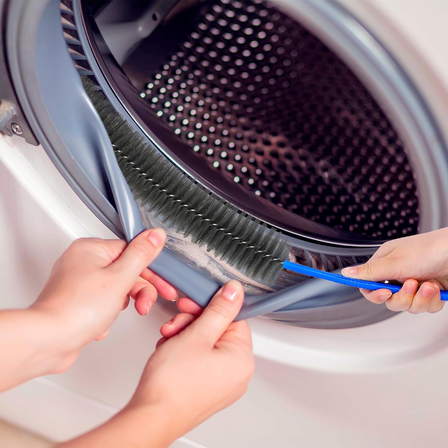 Drain Cleaning Brush Set，Flexible Long Pipe Snake Hair Clogs Catcher Cleaner Tool for Toilet，Sewer Drain，Pipe Brush，Drain Cleaner Brush，Sink Drain Brush - Image 5