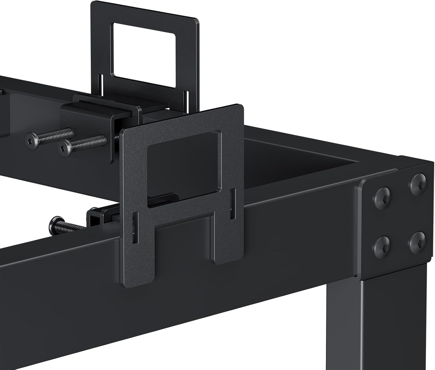 Non Slip Mattress Gaskets for Metal Bed Frame, Mattress Holder in Place Gripper, Adjustable Mattress Retainer Bar, Keep Mattress from Sliding Gripper, 4 PCS, Black - Image 8