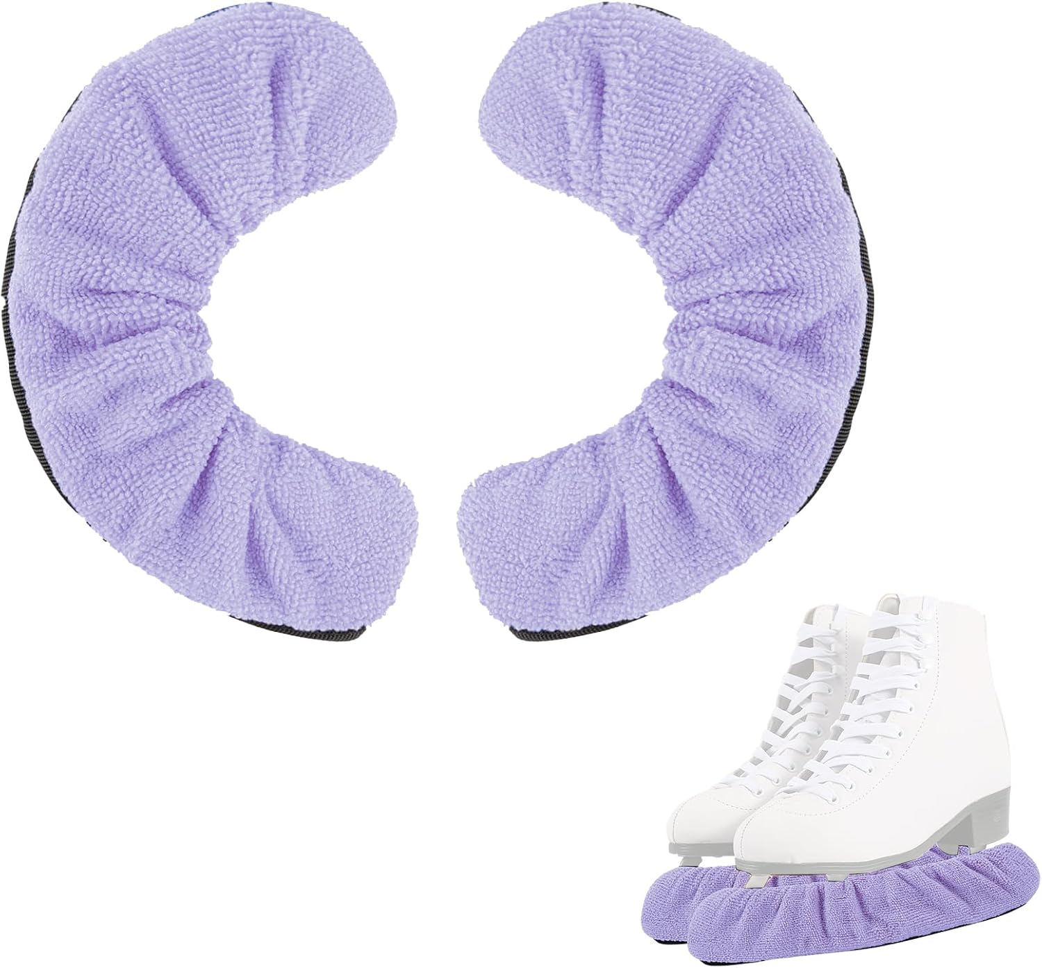Ice Skate Guards,Skate Guards for Hockey Skates,Figure Skates and Ice Skates.Ice Skate Blade Covers for Toddler Kids Youth Adults-Men Women Boys Girls.Skate Guards Figure Skating Hockey. - Image 4