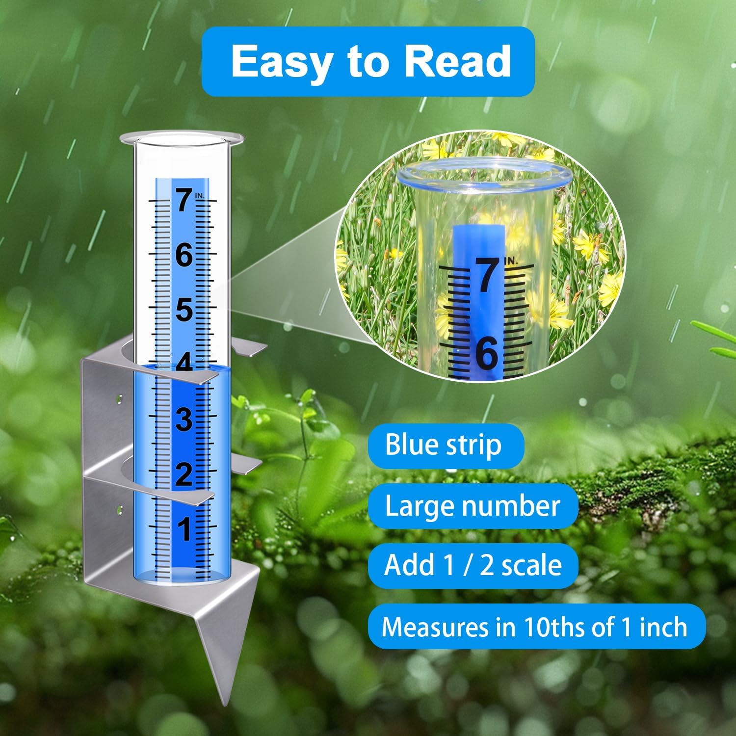 Rain Gauge Outdoor,7