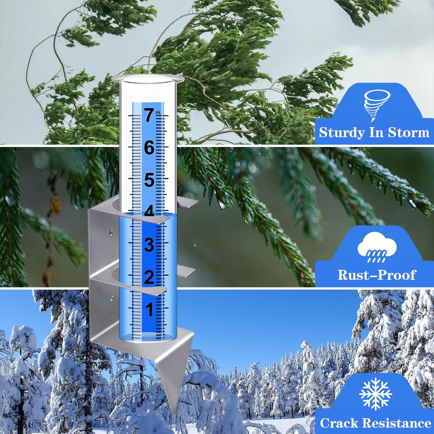 Rain Gauge Outdoor,7