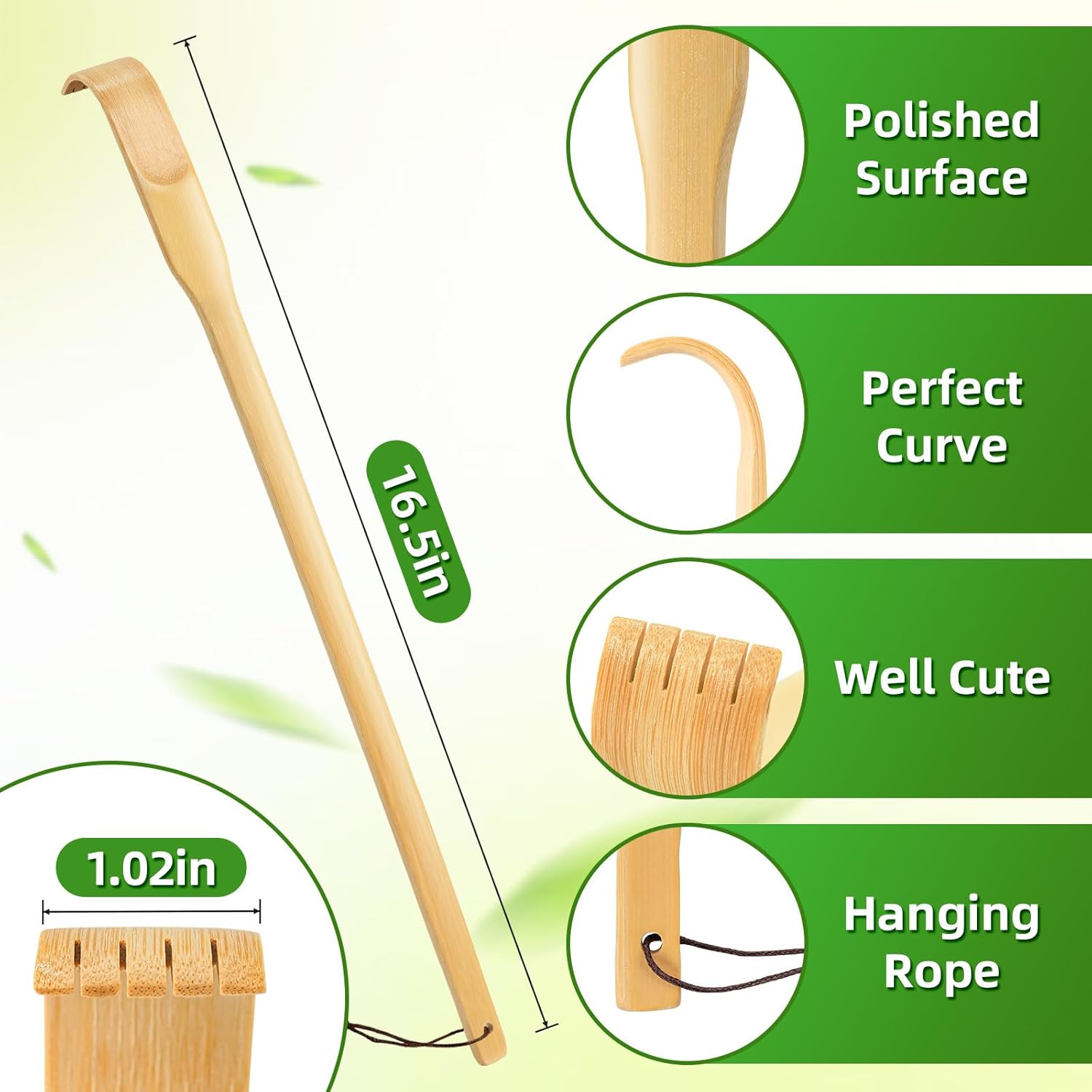 Back Scratcher, 3 Pieces 16.5