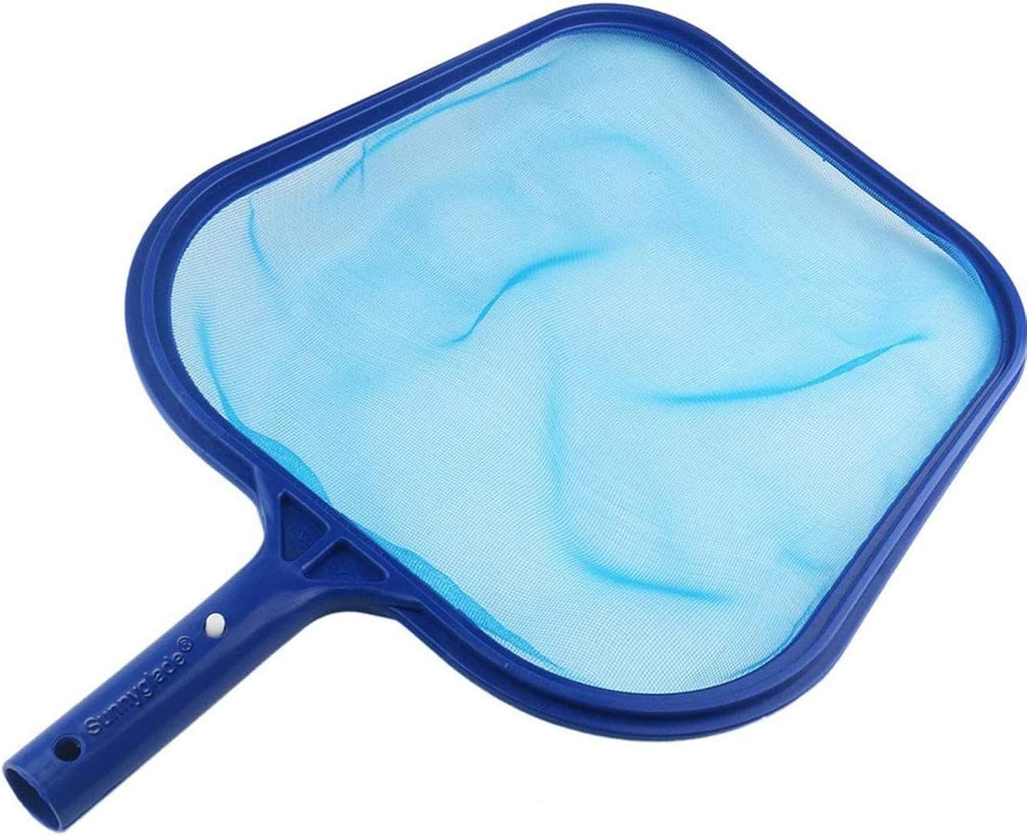 Swimming Pool Cleaner Supplies/Professional Heavy Duty Pool Leaf Rake Fine Mesh Frame Net/Cleaning Leaf Skim Net (17.5x11.8in) - Image 1