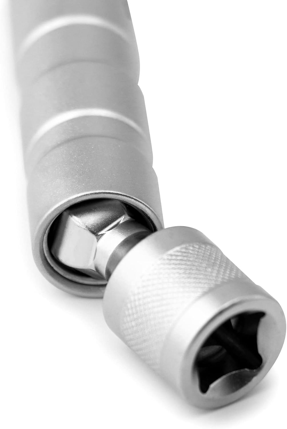 14mm&16mm Magnetic Swivel Spark Plug Socket, Thin Wall Magnetic Rotating 3/8