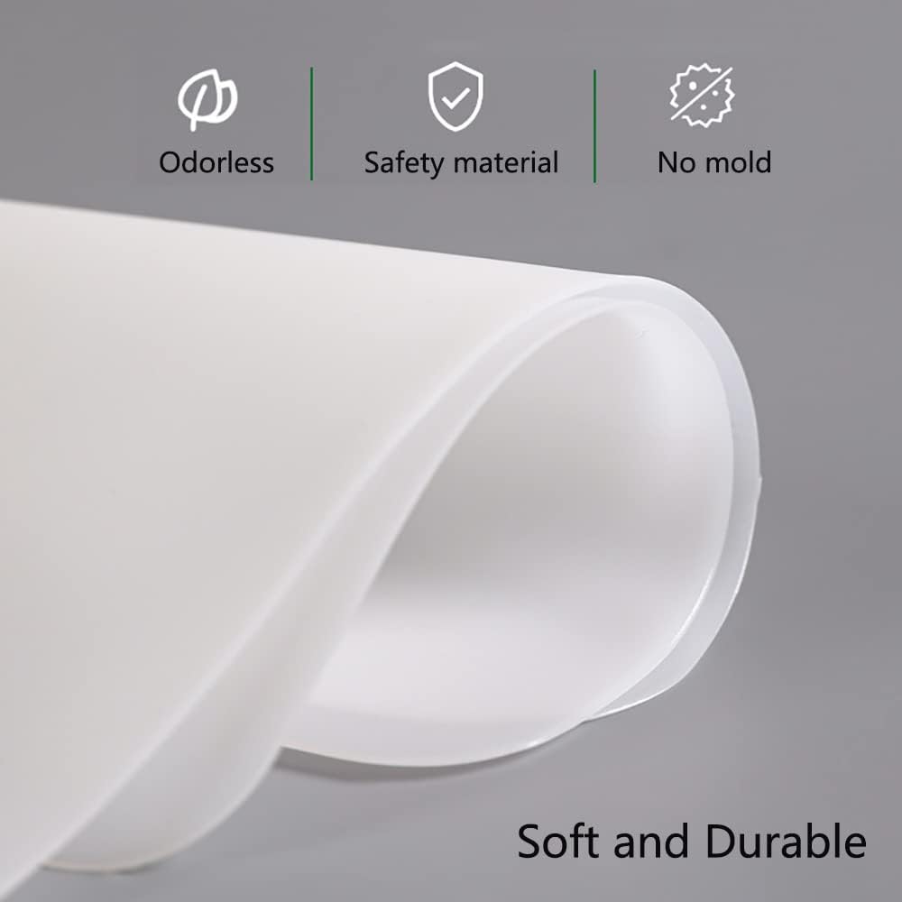 Silicone Tub Stopper Floor Drain Cover, 2 Pieces Sewer Anti-Odor Mat Deodorizing Drain Plugs for Kitchen, Bathroom and Laundry(5x5 inch) - Image 5