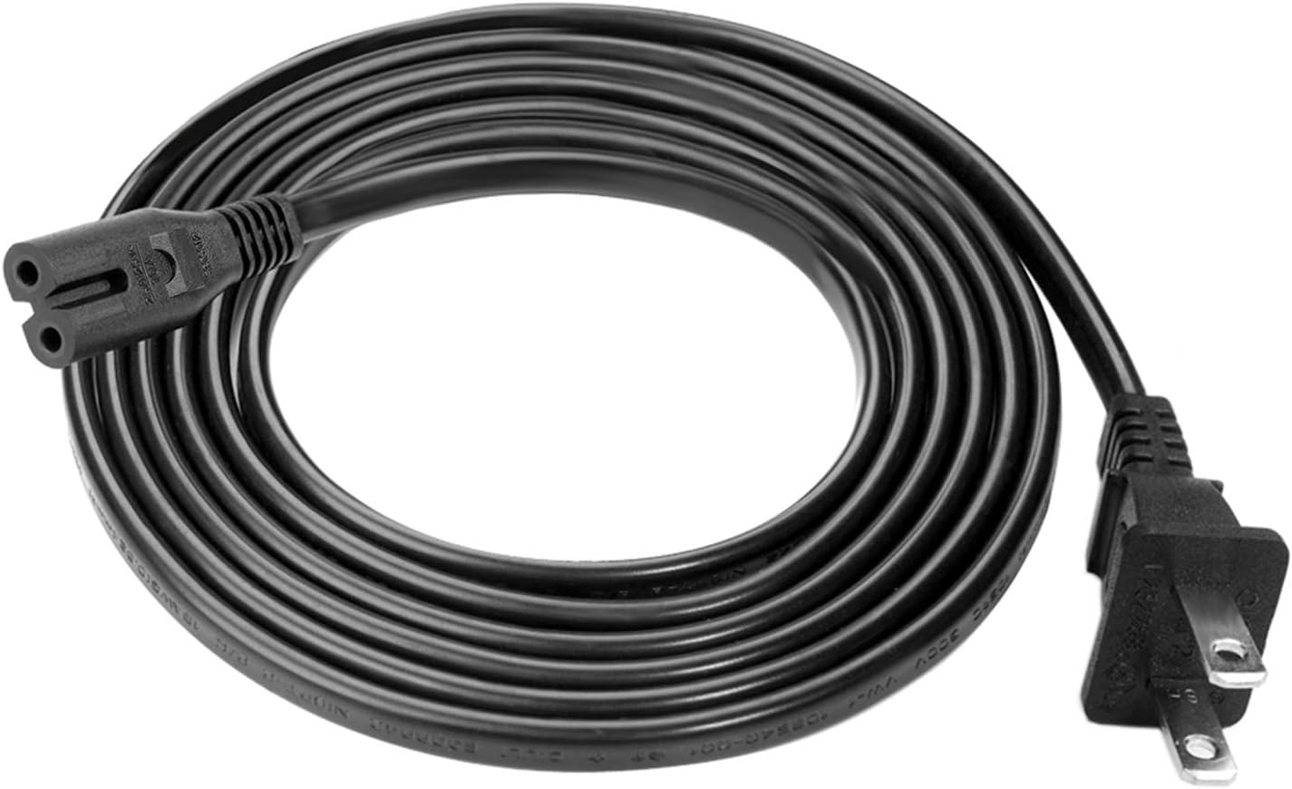 Power Cord for JBL PartyBox 100 110 200 300 310 710 1000 On-The-Go Speaker, ONN Party Speaker, JBL Soundbar 2 Prong Power Cable Replacement - Image 3